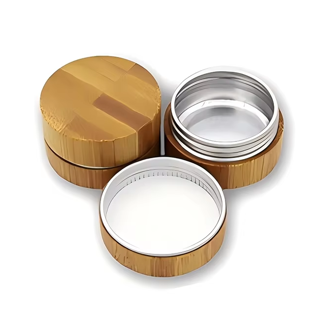 Spice Jars With Bamboo Lids